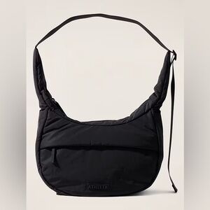 Athleta all about crescent bag black